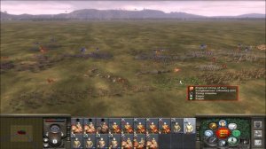 Total War Medieval II Online Battle 229: balanced English army vs Scottish rush army 13k