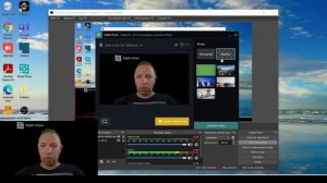 Как снять видео в OBS Studio без хромакея.  Убрать фон бесплатно OSB хромакей Как убрать фон