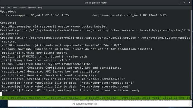 Deploy a Kubernetes Cluster on Fedora using kubeadm