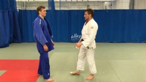 Дзюдо. Бросок через спину (плечо). Judo.(Kata) Eri seoi nage