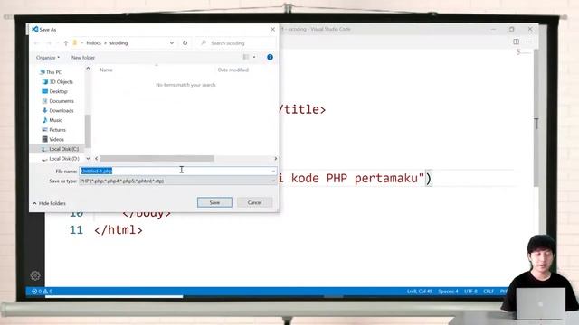 Pemrograman Web | 7 - PHP (part-3) Hello World PHP #KuliahOnline #PemrogramanWeb #BelajarDiRumah