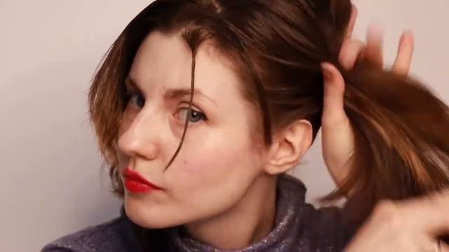 Простые укладки на Новый год 2022 |  Укладки на короткие волосы и стрижку маллет смотреть онлайн