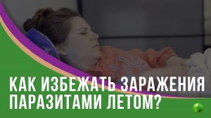 Как избежать заражения паразитами в летний период?