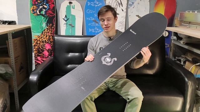 Борд из будущего - привез из штатов Never Summer Valhalla 2024 смотреть онлайн