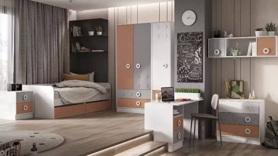 Детская спальня "Турбо" (модульная) смотреть онлайн