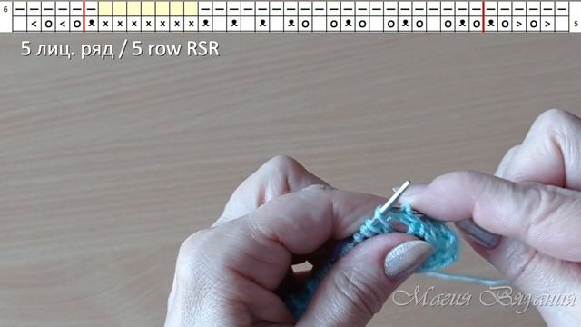 Изумительный ажурный узор для палантина смотреть онлайн