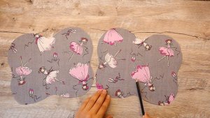 Подушка для новорожденных своими руками