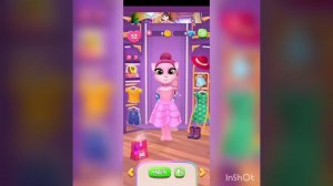 Анжела стала Мамой длинные ноги. Играю в мою говорящию Анжелу 2.