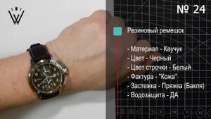 Примерка ремешков на часы "Молния" АЧС-1 версия 6.0