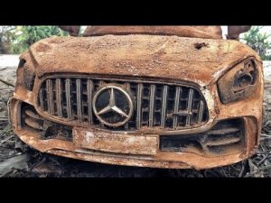 Полная реставрация 50-летнего супер спорт машина Mercedes S650 Maybach 4К - 1ЖЖ