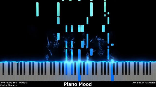 Otnicka : Where Are You // Peaky Blinders Piano tutorial смотреть онлайн