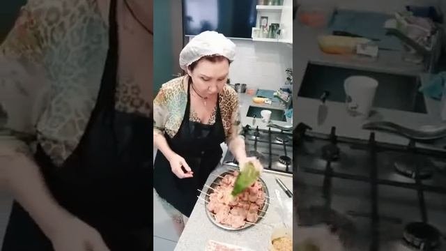Улитки из курочки с беконом.люля кебаб куриный в беконе и пр