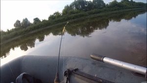 РЫБАЛКА  С НОЧЕВОЙ НА РЕКЕ ИК