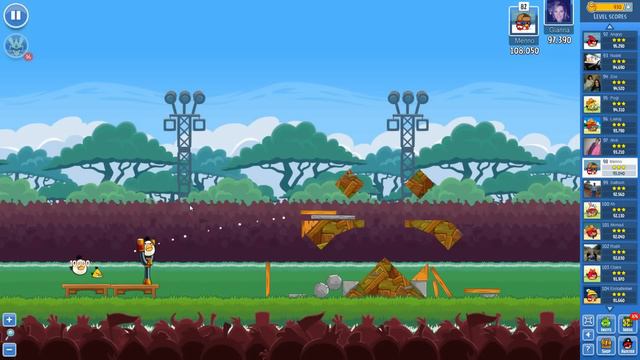 Angry Birds Friends Tournament Week 42 Level 3 High Score 108k смотреть онлайн
