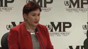 Fiscal General Thelma Aldana en conferencia del Caso Odebrecht Fase I (1)