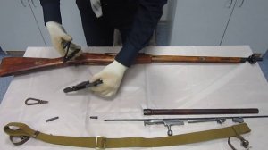 Неполная разборка/сборка винтовки Мосиной