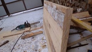 металлическая или деревянная дверь - дверь из доски 25*150