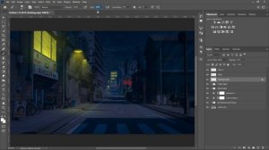 Turning Day Into Night (Anime Edition) | PHOTOSHOP SPEED ART