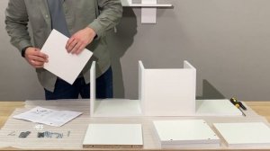 Инструкция по сборке | Полка ТОЛУКА настенная угловая белая навесная (подвесная) 24,6х155,6х24,6 см