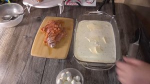 ? ? Как ВКУСНО приготовить КРАСНУЮ РЫБУ в СЛИВКАХ с рисом!  ? Как запечь рыбу в духовке!