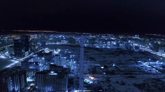 Ночной Хан Шатыр. Астана. Зима 2021 смотреть онлайн