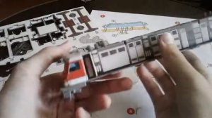 Сборка электровоза ЭП-20 от UMBUM в масштабе 1/87 (Н0