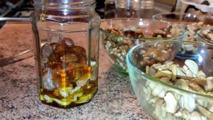 Орехи с мёдом