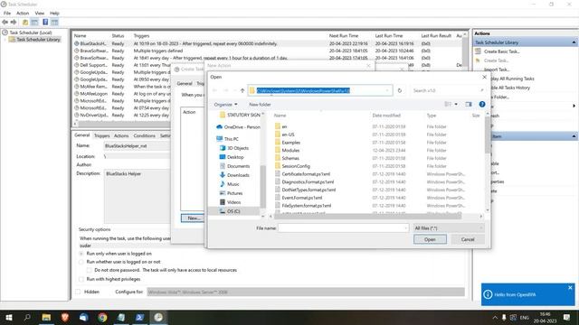 Schedule the OpenRPA robot by using Windows Task Scheduler смотреть онлайн
