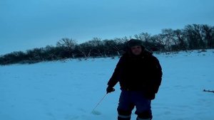 Утренний клёв судака на балансир АКВА ( TRAPPER)!!!