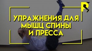 Упражнения для мышц спины и пресса. Реабилитация после пластики передней крестообразной связки (ПКС)