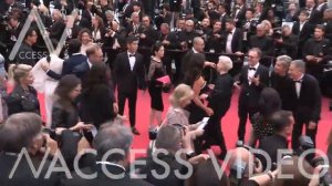 Camelia Jordana, Elsa Zylberstein on the red carpet for the premiere of La Belle Epoque in Cannes