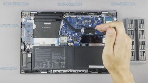 Asus Zenbook 14 UX431 Disassembly, fan cleaning and thermal paste replacement