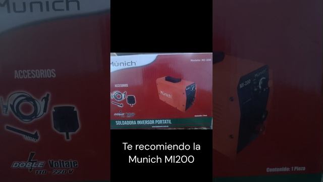 Soldadora Munich MI200 inverter