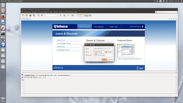 Remote Development in NetBeans (Разработка на удалённой машине внутри NetBeans. Видео №1)
