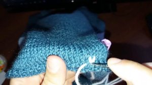 Свитер на мальчика  (возраст 2 - 2,5 года) ЧАСТЬ 2 (вышиваем зайца)