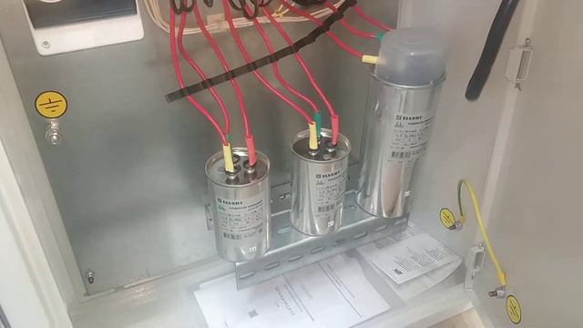 Конденсаторная установка 10 кВАр смотреть онлайн