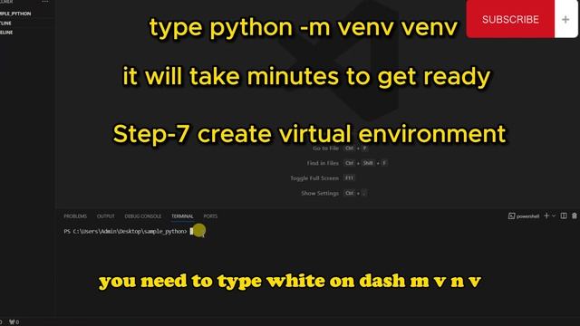 Step-by-Step Guide: How to Install Python and Create a Virtual Environment in VS Code | Python Setu
