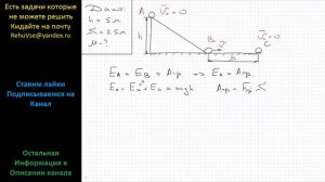 Физика Санки без трения съезжают с ледяной горки высотой 5 м с нулевой начальной скоростью. На