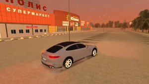 Вечерний дрифт на Porsche Panamera || BLACK RUSSIA