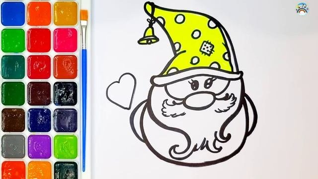 Drawing Coloring Book. Drawing Lessons For Children. Easy Drawing. Coloring Book.Малювання