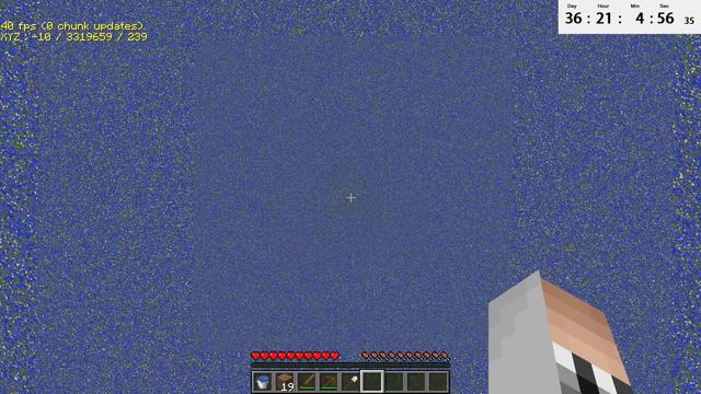 Falling 260 million blocks in minecraft! смотреть онлайн