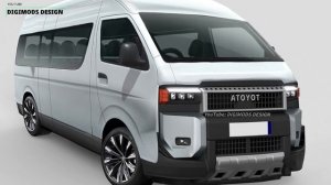 ALL NEW 2024 TOYOTA HIACE? REDESIGN | Digimods DESIGN |