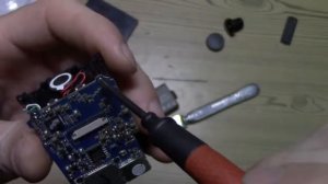 замена объектива на моей экшн камере Eken h9