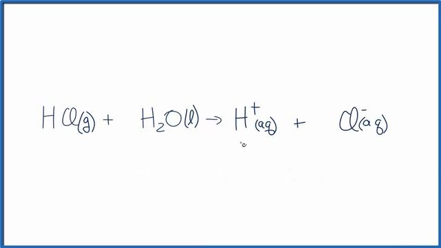 HCl + H2O  (Hydrochloric acid plus Water) смотреть онлайн