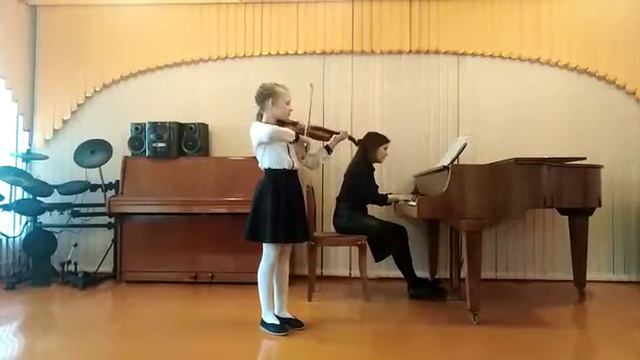 Борисова Виктория ДМШ №9 г. Липецк. О. Ридинг Концерт си минор 3 часть. смотреть онлайн
