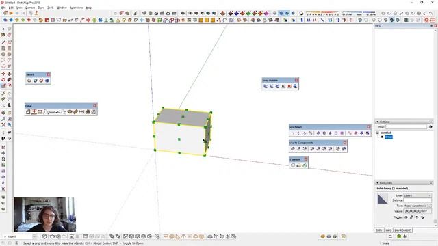 Интенсив SketchUp: плагины для сложного моделирования. День 1 смотреть онлайн