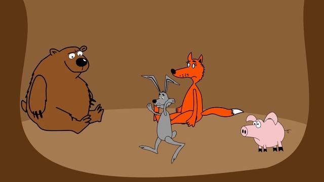 Анекдот о том, как звери попали в яму смотреть онлайн