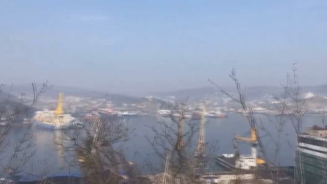 Портовый город Находка Приморский край