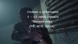 Сюжет и содержание 1 - 12 серий сериала "Высшая мера" (РФ, НТВ, 2024)