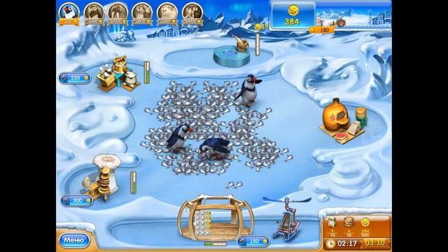 прохождение игры Farm Frenzy 3: Ice Age#5 смотреть онлайн